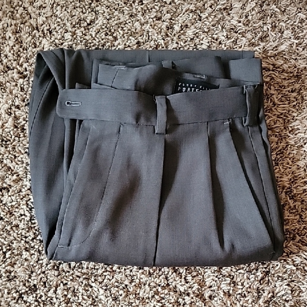 Perry Ellis Charcoal Portfolio Pants